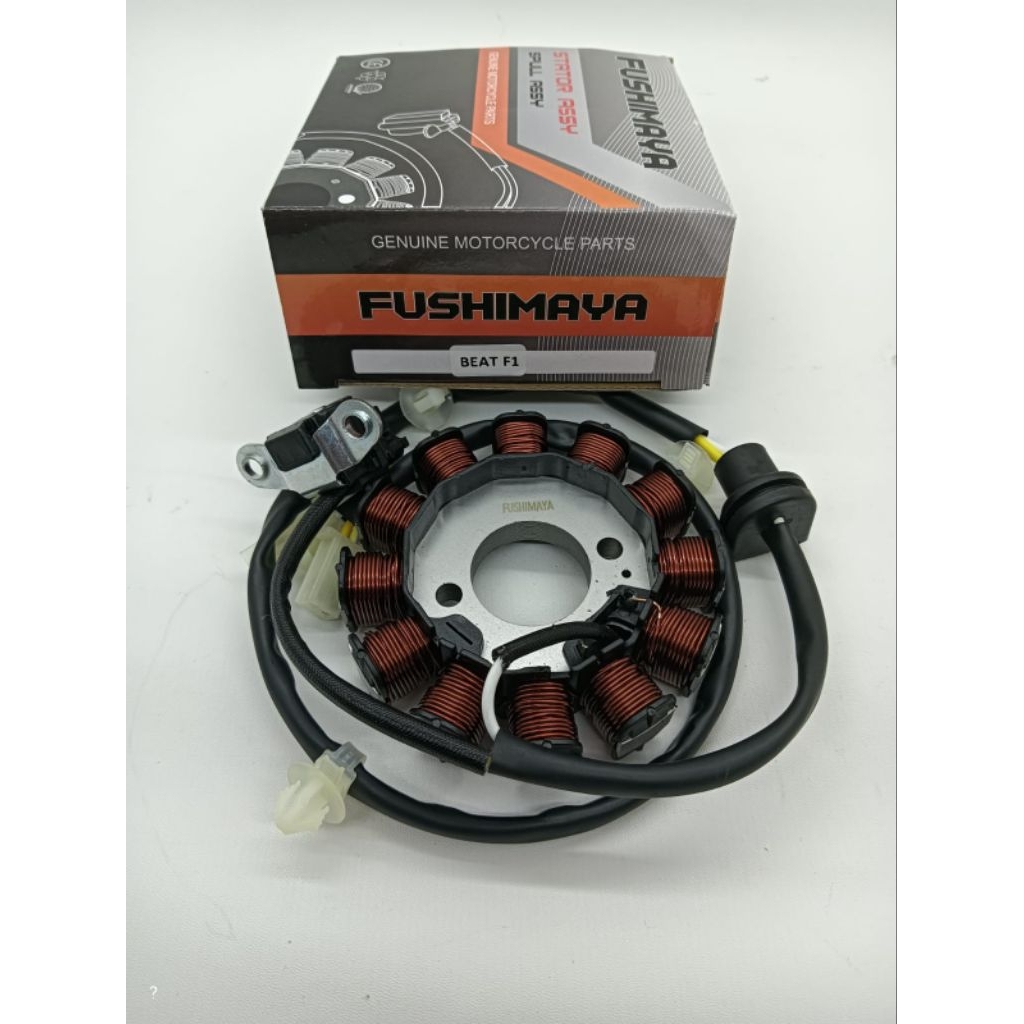 SPULL SPUL STATOR MOTOR BEAT FI - SPACY FI SCOOPY F1 MEREK FUSIMAYA