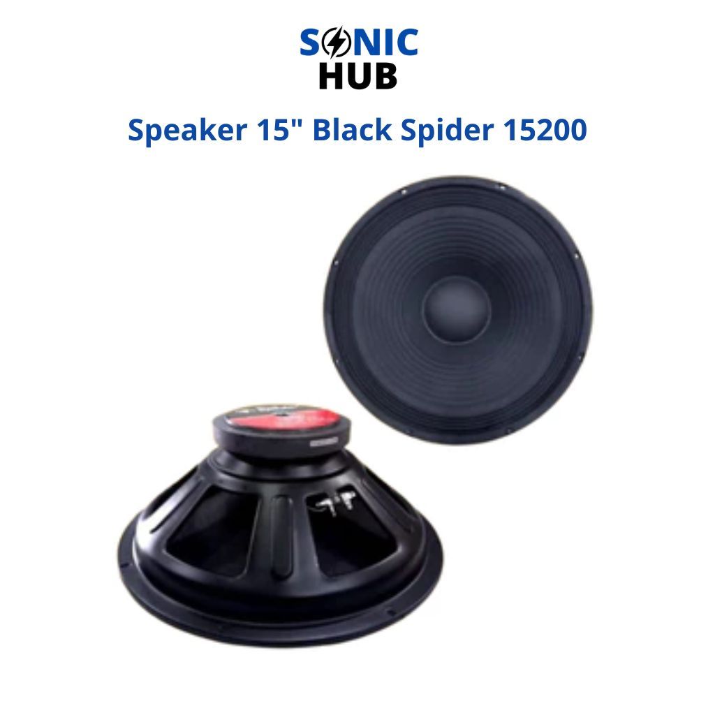 Speaker 15 Inch Black Spider 15200