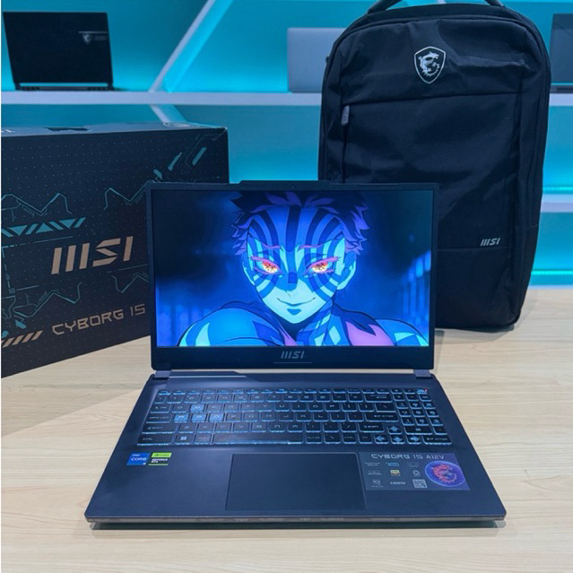 Laptop Gaming MSi Cyborg i5 12450H RTX 4050 8GB/512GB Fullset Like New