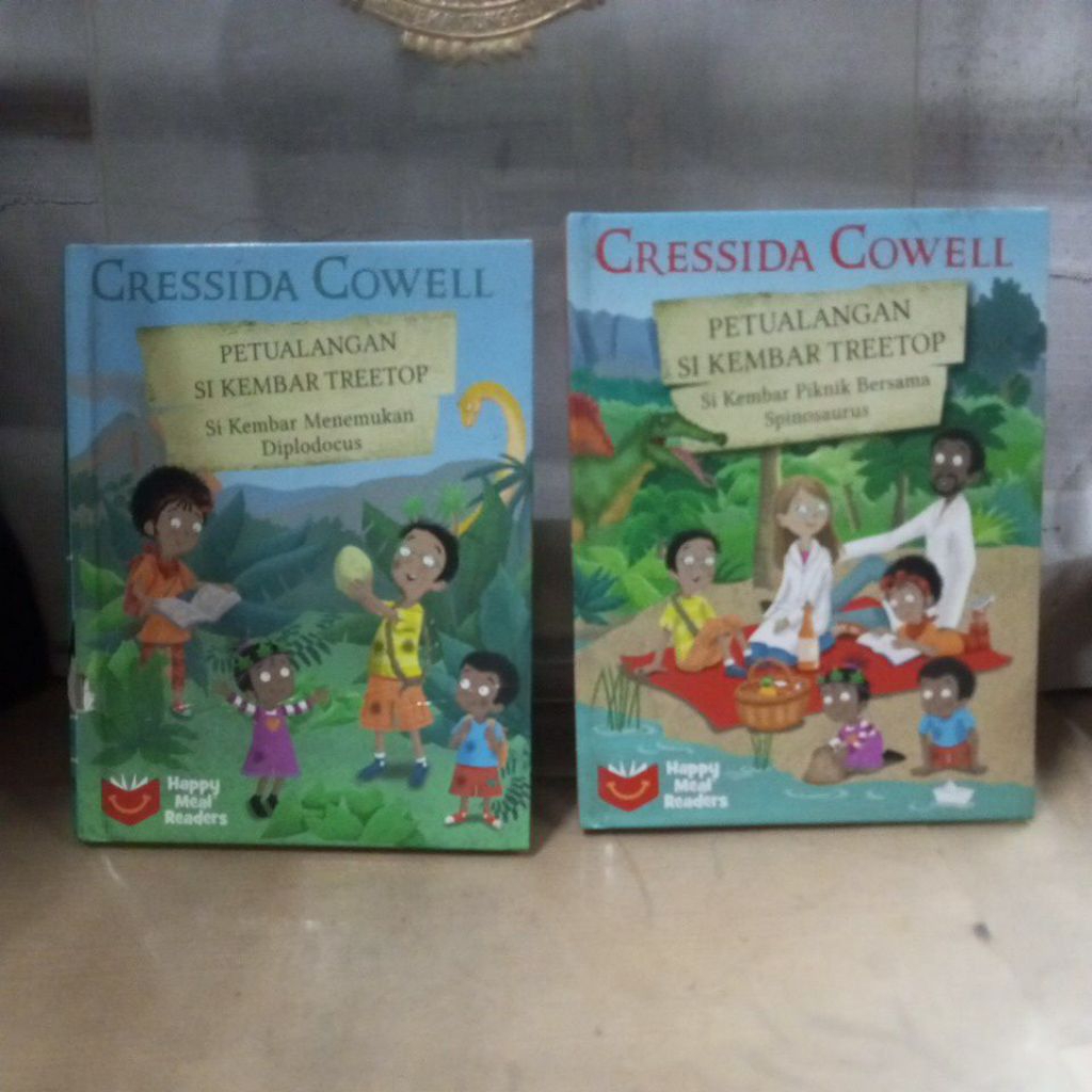 buku petualangan anak si kembar treetop ada 2 buku karya cressida cowel