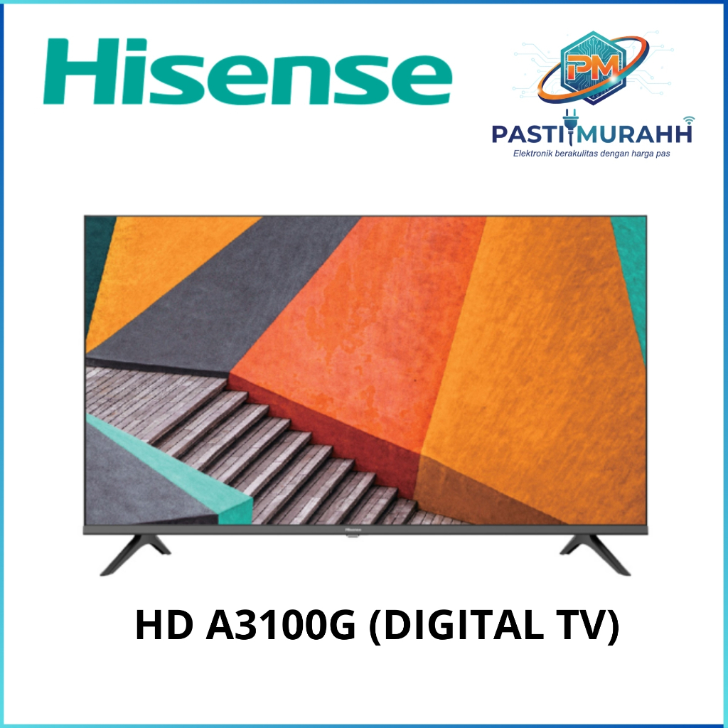 HISENSE 32” LED HD A3100G 32A3100G Digital TV