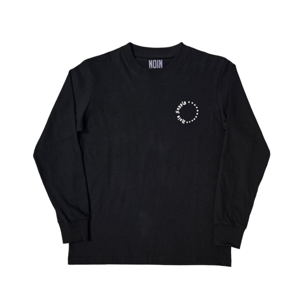 Kaos Lengan Panjang NB Barbed Wire / Hitam