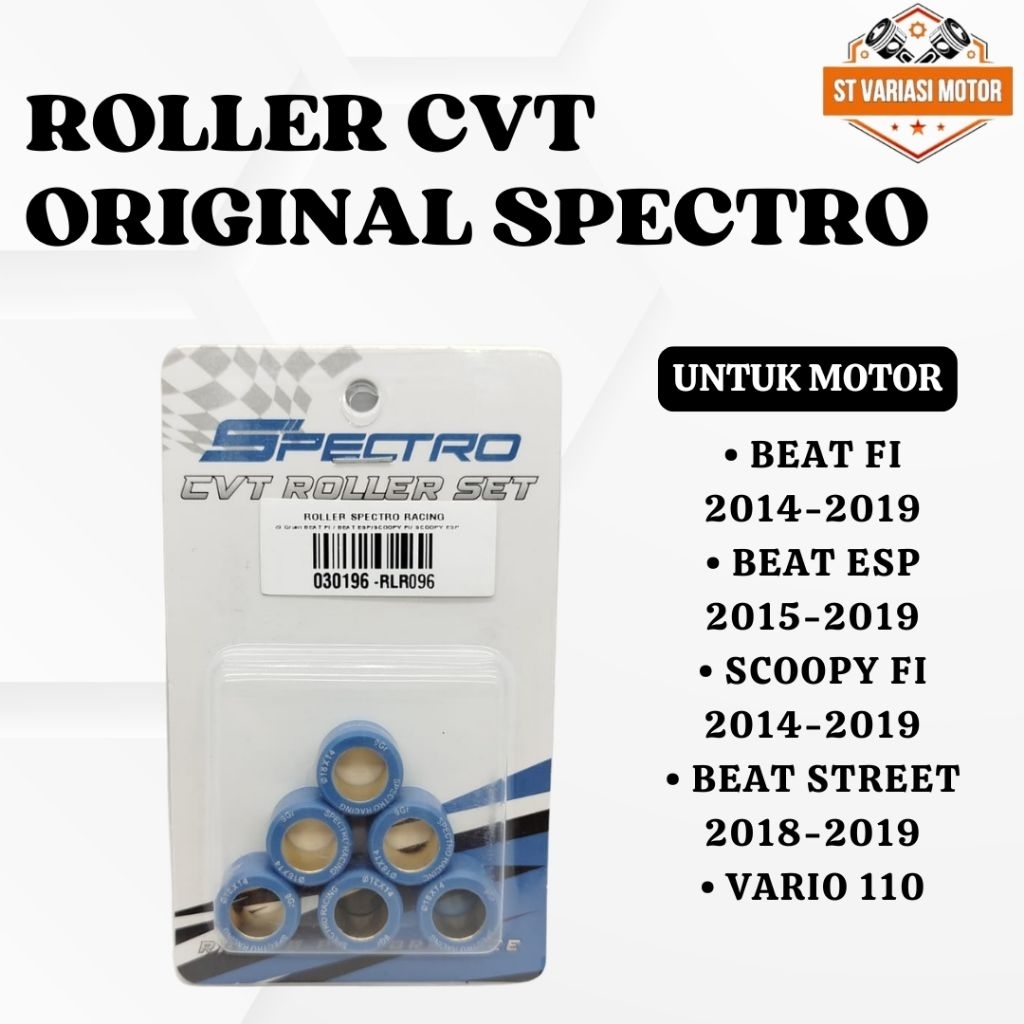 Roller Spectro CVT Beat FI 2014-2019 Scoopy FI ESP Vario 110 Beat Street 2018-2019