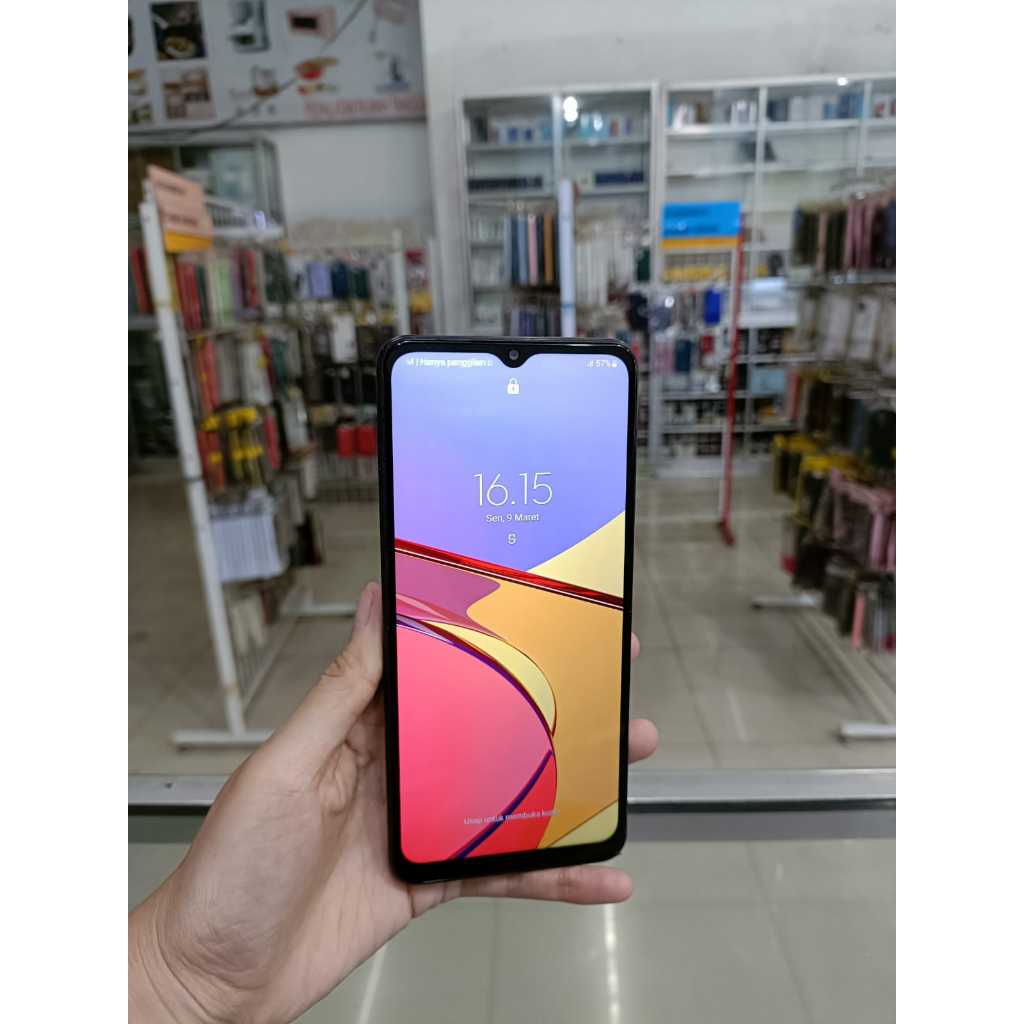 SAMSUNG GALAXY A12 6/128GB SECOND SEKEN BEKAS RAM 6 INTERNAL 128
