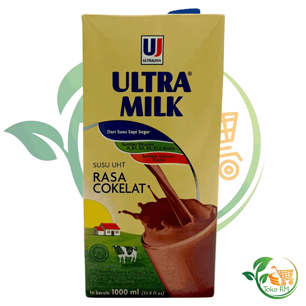 UHT Ultra Milk rasa coklat ukuran 1 liter / susu uht rasa coklat