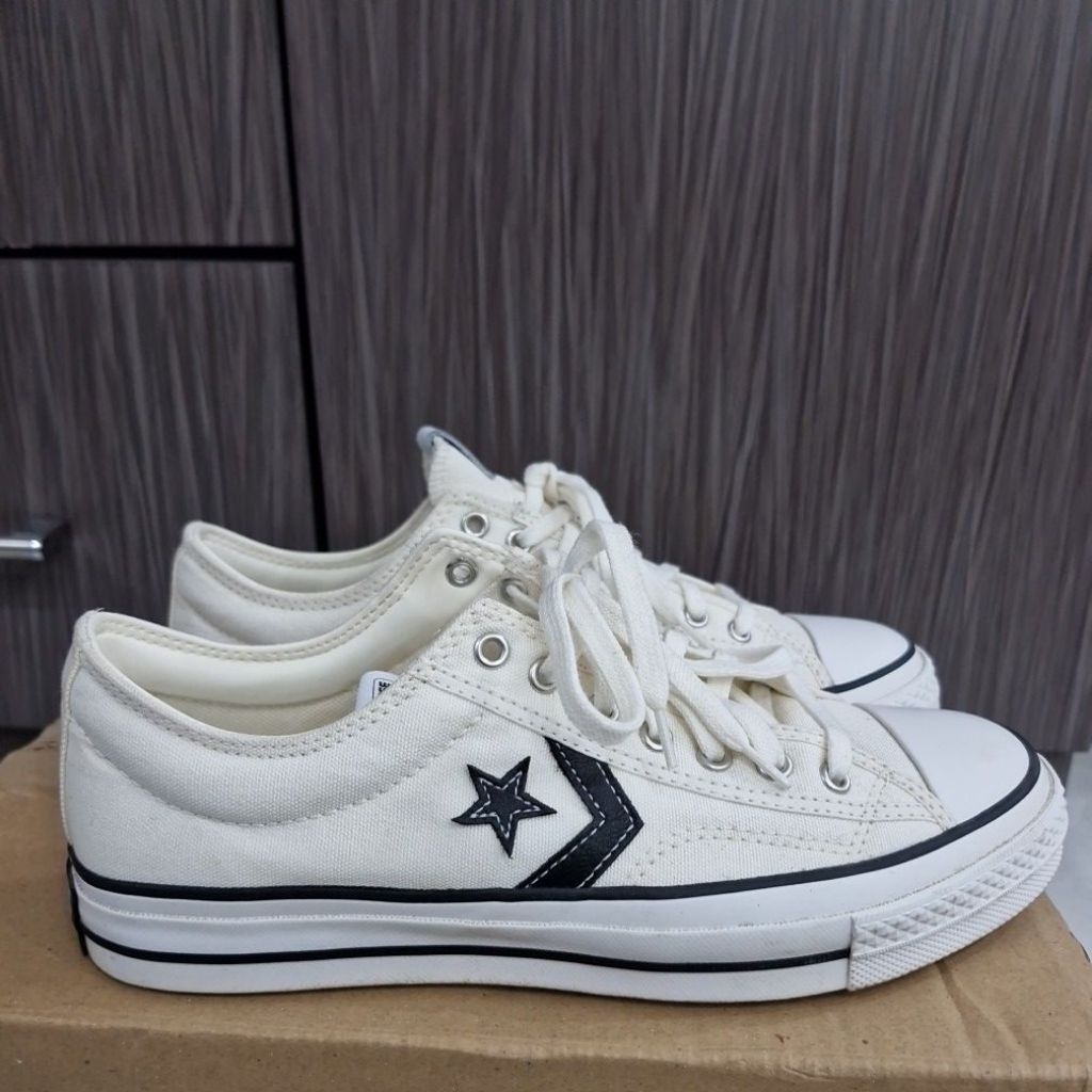 Sepatu Converse Star Player 76 Ox White