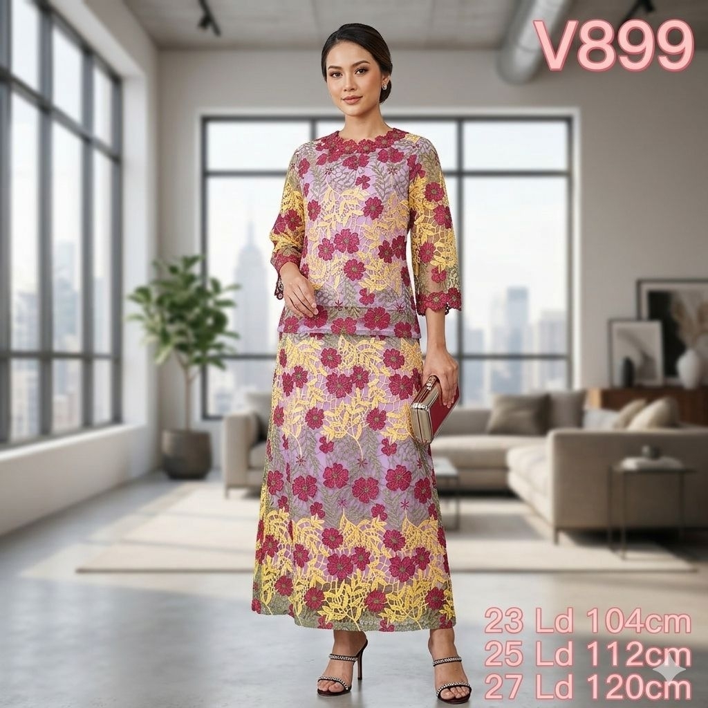Set Rok Panjang Premium V899