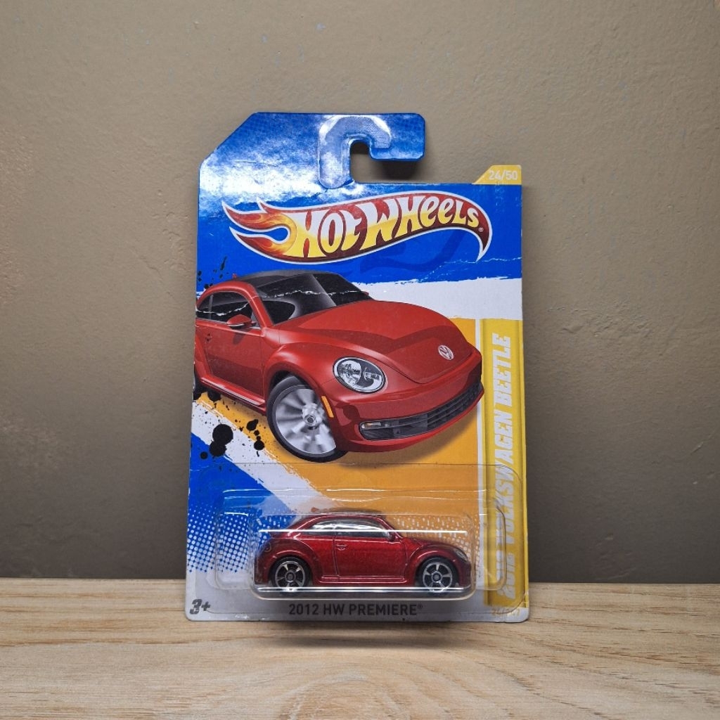 Hot Wheels 2012 Volkswagen Beetle (Red/ merah)