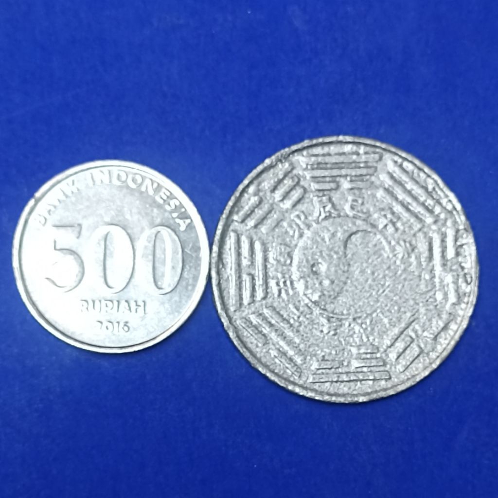 KOIN REPLIKA FENGSHUI YIN & YANG SHIO KERBAU