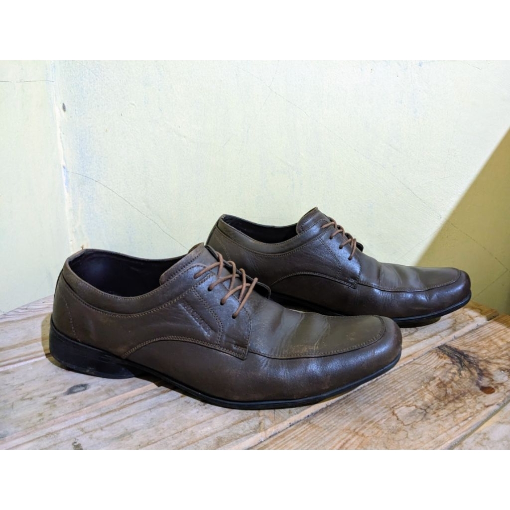 Sepatu Pantofel Formal Watchout Second Original Kulit