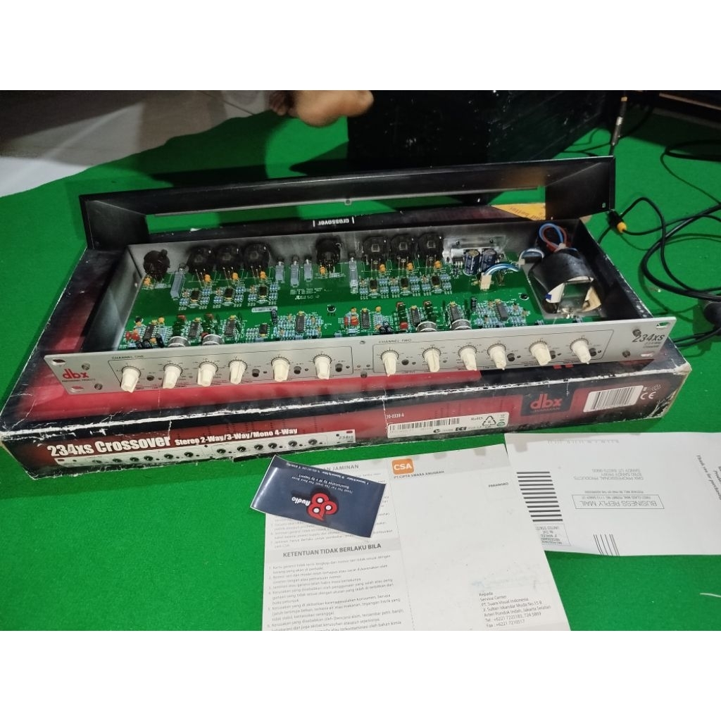 CROSSOVER dbx 234 XS CSA ( original made in china BUKAN KW)