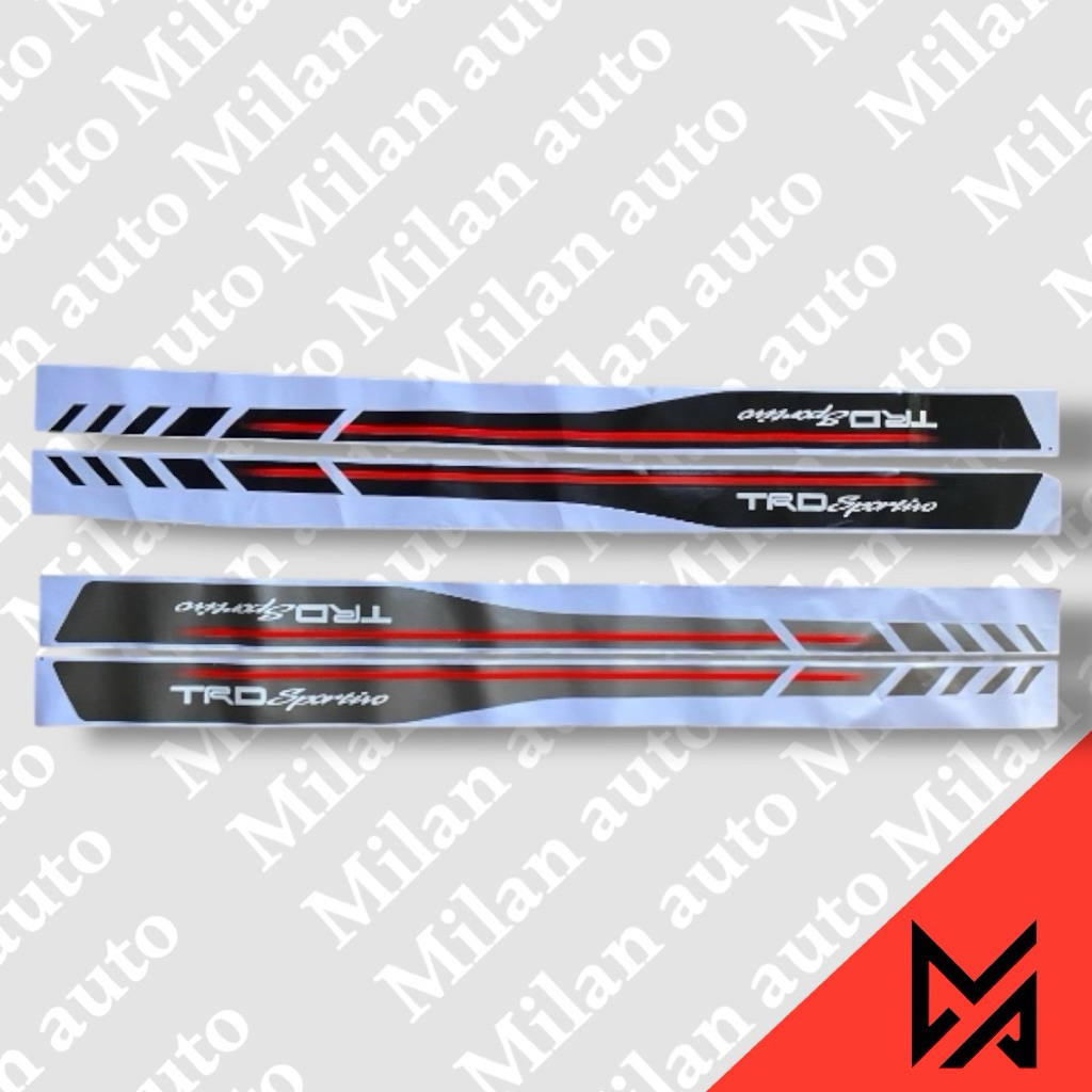 stiker striping list body trd sportivo fortuner vrz 2021 / fortuner 2021