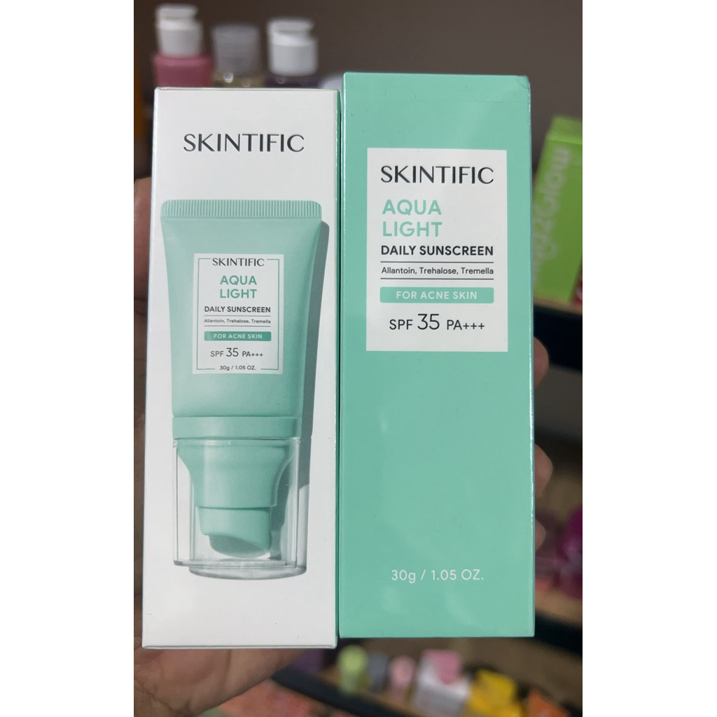 SKINTIFIC SUNSCREEN | Skintific  aqua light daily sunscreen