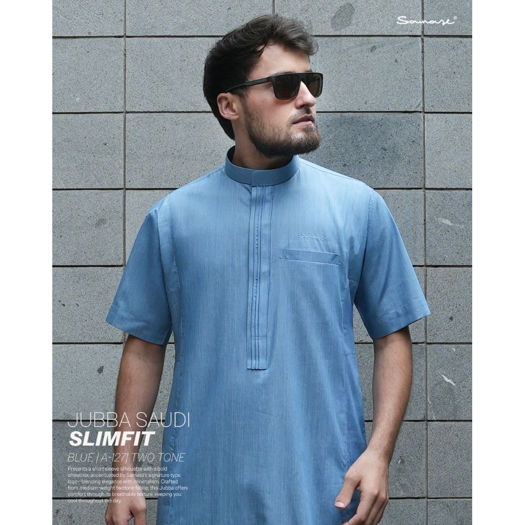 jubah pendek Samase A127