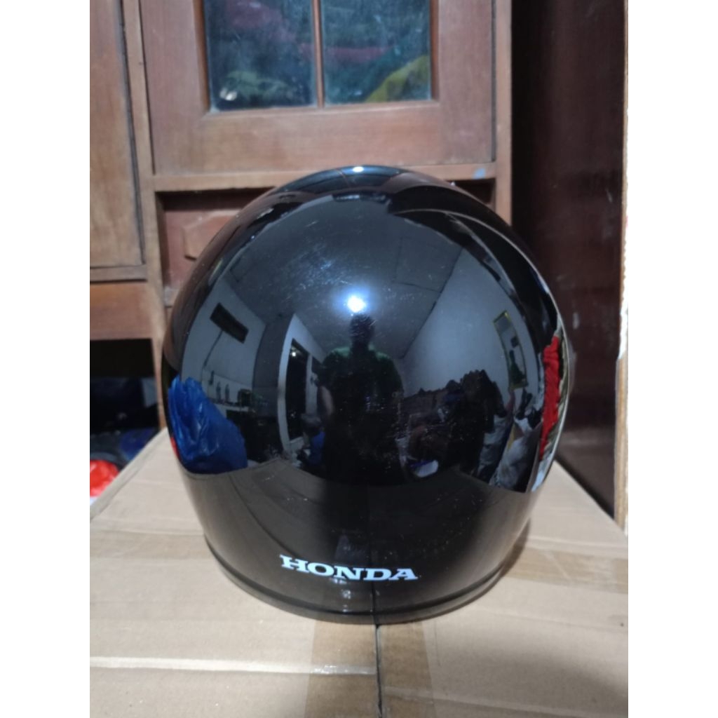 Helm Scoopy Hitam Ukuran All size ORIGINAL HONDA
