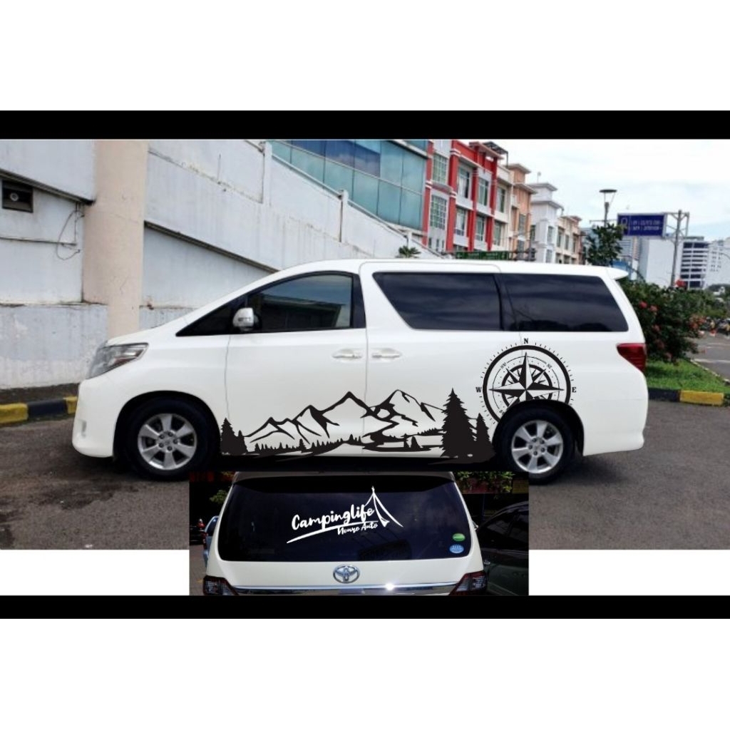 STICKER MOBIL CAMPERVAN