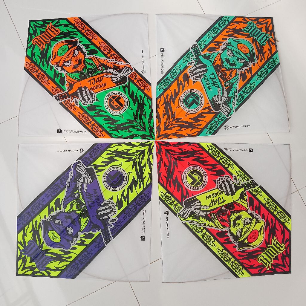 [ Isi 50 pcs layangan ] LAYANGAN ADUAN SUPER TJAP MORGAN, LAYANGAN SUKHOI BLOCK FIGHTER SUPER