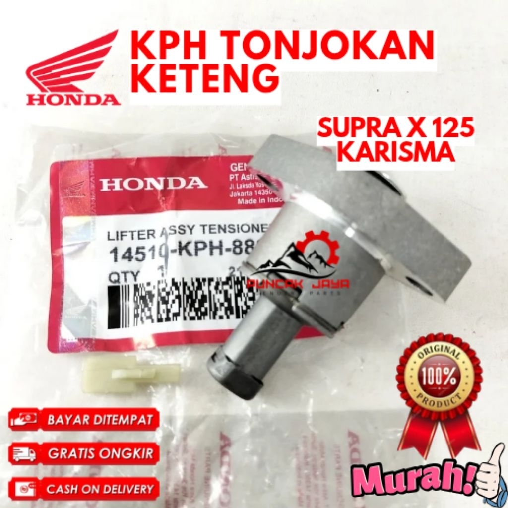 TONJOKAN KETENG ORIGINAL HONDA KODE KPH, TONJOKAN KETENG SUPRA X 125, TONJOKAN KETENG KARISMA