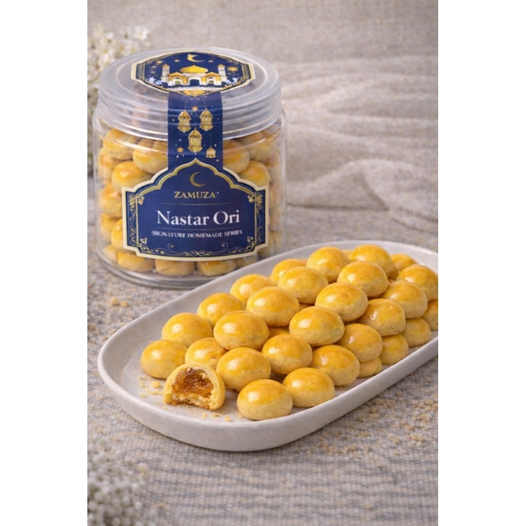 Nastar Original Premium | Kue Kering Toples Ukuran 400gr | Nastar Nanas Lembut Homemade