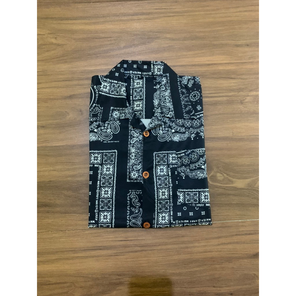 Kemeja Bandana kriff Mayer Size L