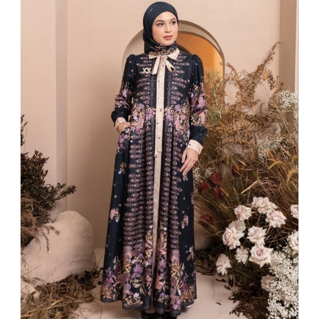 READY STOCK Klamby Seana Dress Lita Black Wearingklamby WK Wearing Klamby