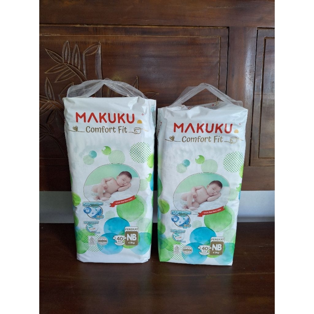Diapers popok pampers makuku perekat New Born/35 pcs