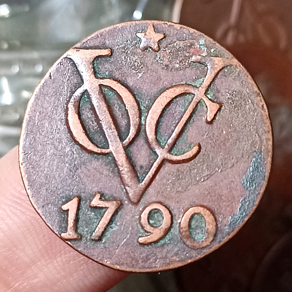 Koin Kuno Jaman Belanda VOC 1790 Utrecht