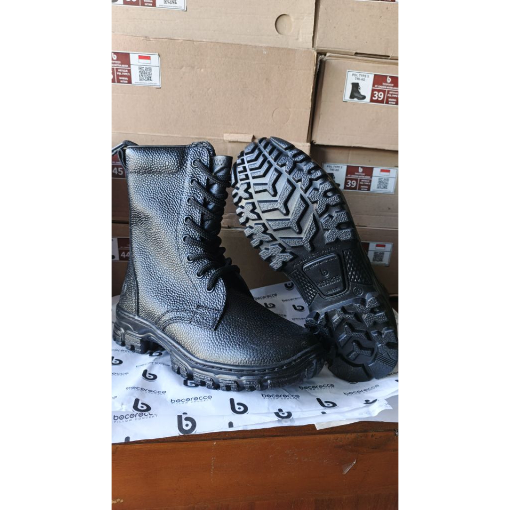 SEPATU PDL KULIT JERUK BOCOROCCO