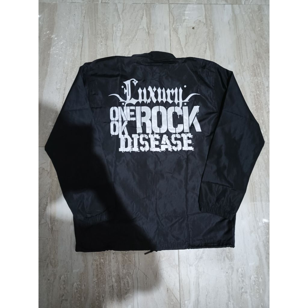Coach Jacket One Ok Rock - Luxury Desease Asia Tour 2023 Official Merch