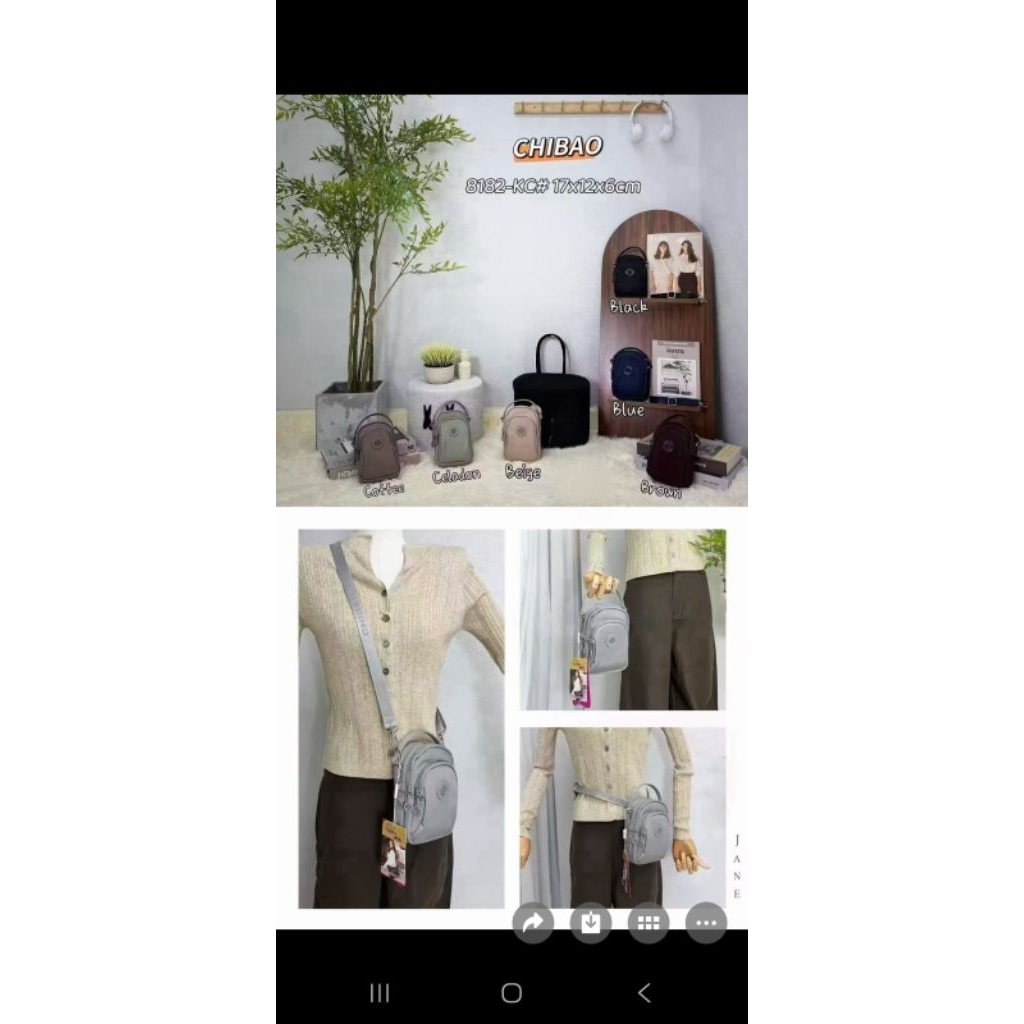 Tas Hp Meninggi Chibao Kode 8182-KC#