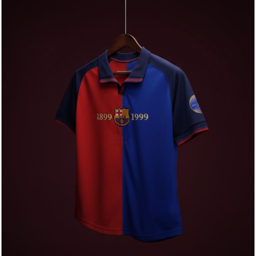 Jersey retro Barcelona centenary 1999