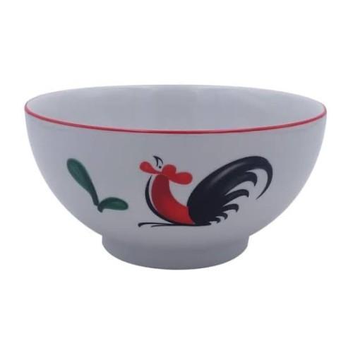 Kopin Mangkok Ayam Jago 5 Inch Mangkuk Makan Bowl 6 pcs 13 cm