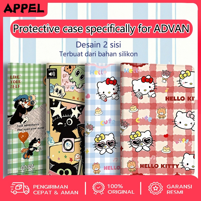 Case ADVAN VX NEO 10.1"Advan Tab A10 / 10.1 inch 2024 / Casing Flip Book Cover Universal Sarung tabl