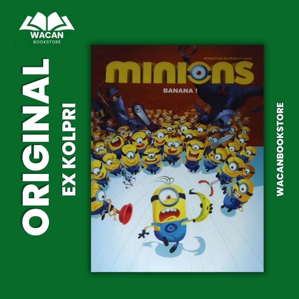 KOMIK MINIONS - BANANA (FULL COLOR)