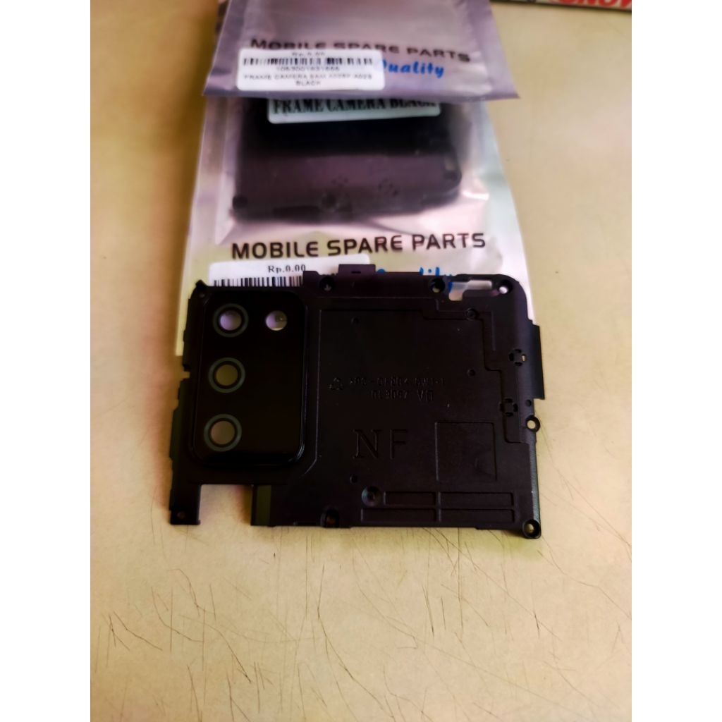 Frame kamera Samsung A02s - Tutup Mesin atas + Kaca kamera Samsung A02s A03s