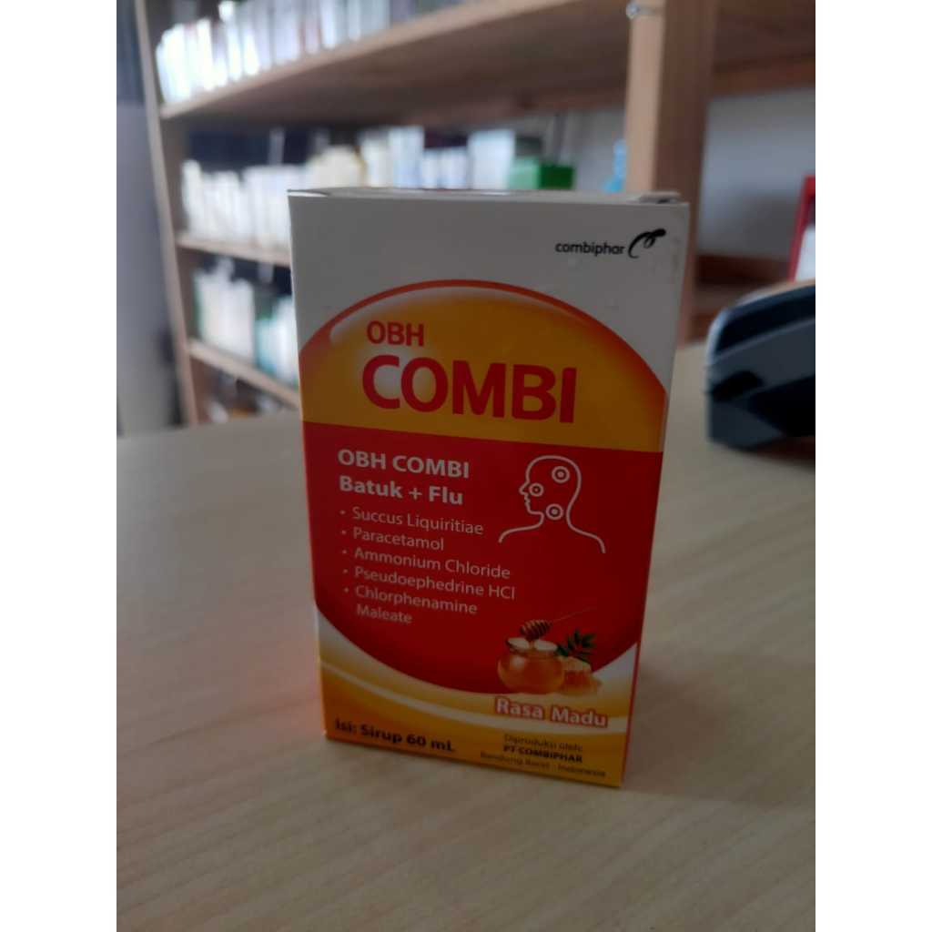 OBH COMBI BATUK DAN FLU DEWASA MADU