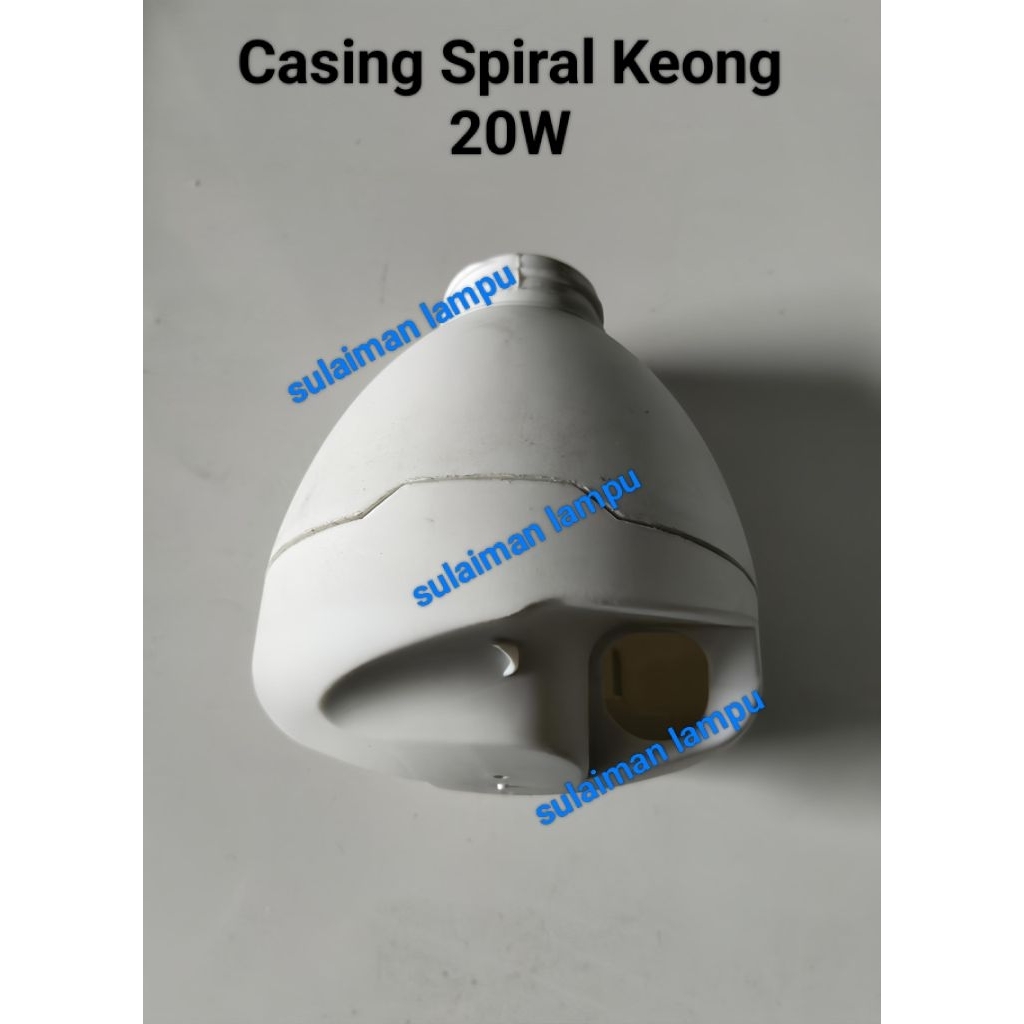 Casing Lampu Spiral Keong 20watt