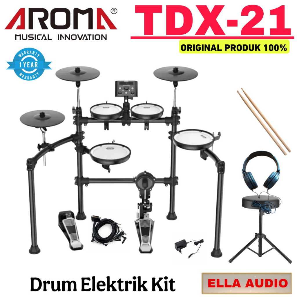 Aroma TDX-21 Digital Drum Elektrik Aroma Tdx 21