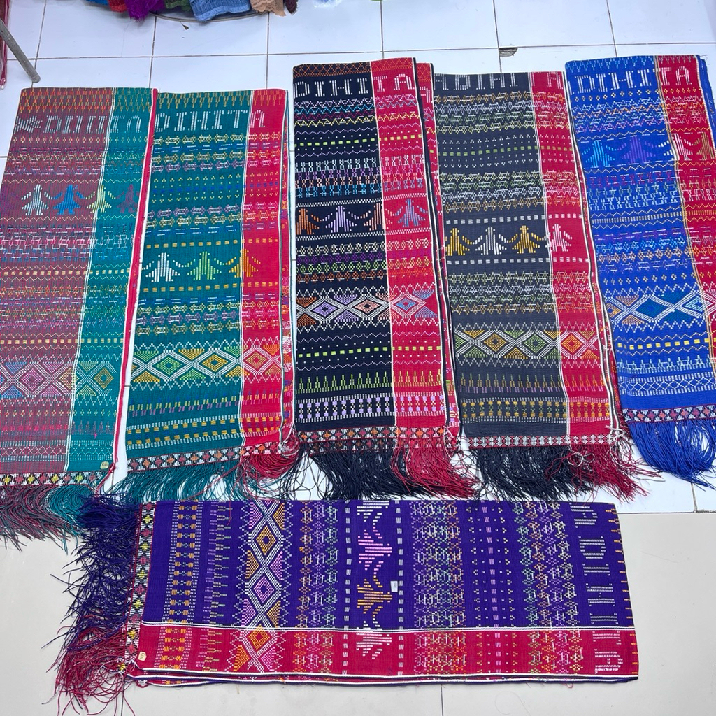Sadum Tenun Tarutung Asli Tenun Tangan | Kain Ulos Sadum Batak untuk Acara Adat