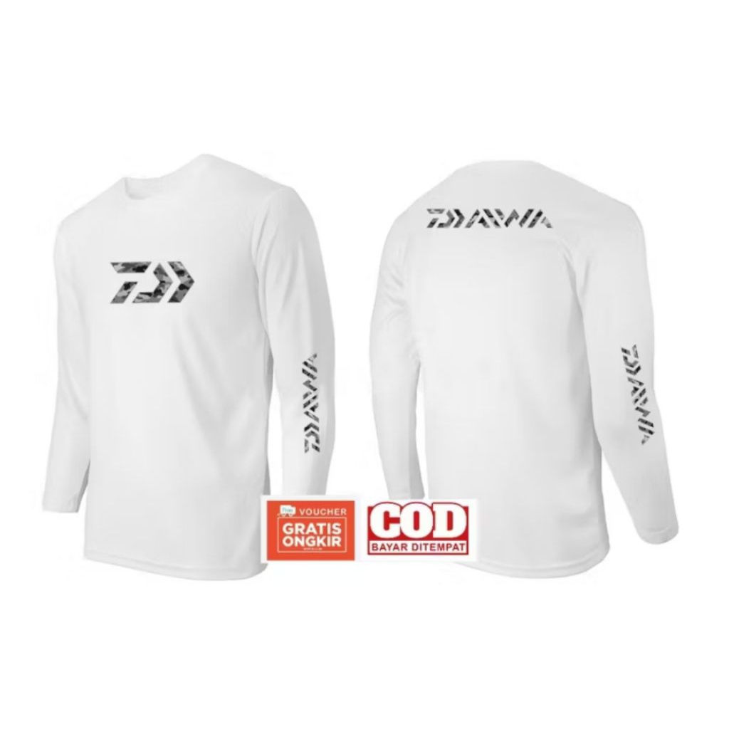 KAOS MANCING DAIWA LENGAN PANJANG / JERSEY MANCING / BAJU MANCING /KAOS MANCING PREMIUM