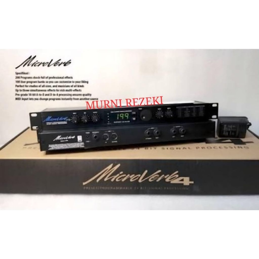 EFEK ALESIS MICROVERB 4 MADE IN TAIWAN