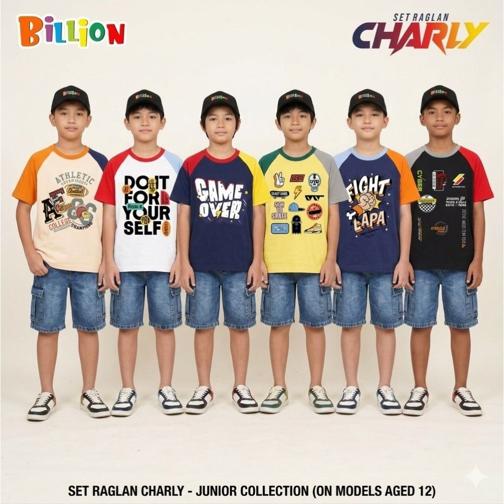 Brillion Setelan Raglan Charly