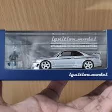 Ignition Model Diecast 1/64 Nissan Skyline GT-R R33 Nismo 400R Silver