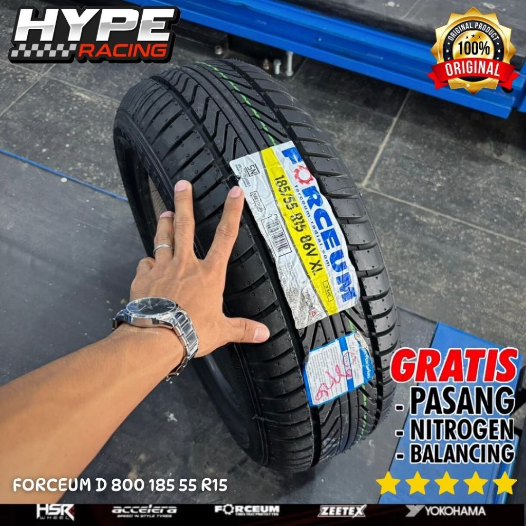 BAN FORCEUM D 800 185 55 R15 KEMBANGAN ROTASI