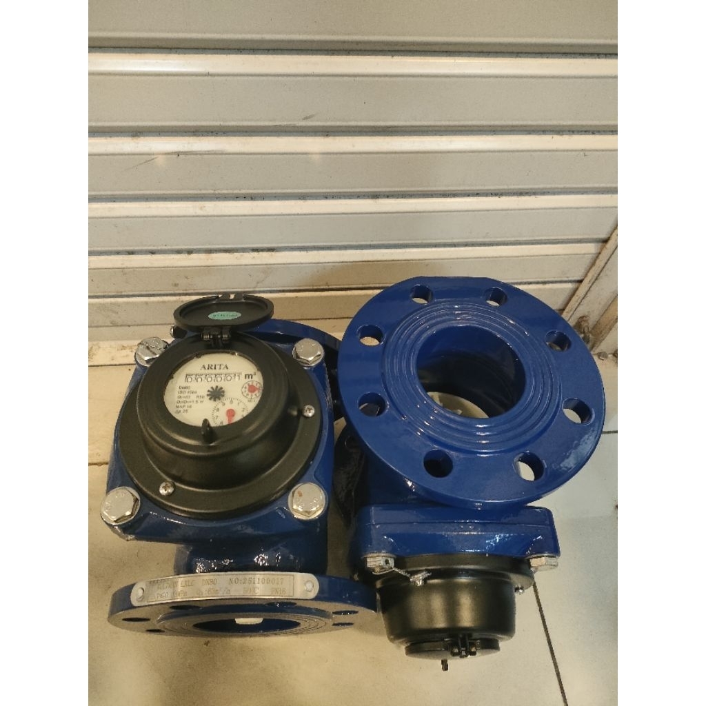 Meteran Air ARITA 3 Inch Flange DN80mm PN16 MURAH / Water Meter ARITA 3 Inch Flange DN80mm / Flow Me