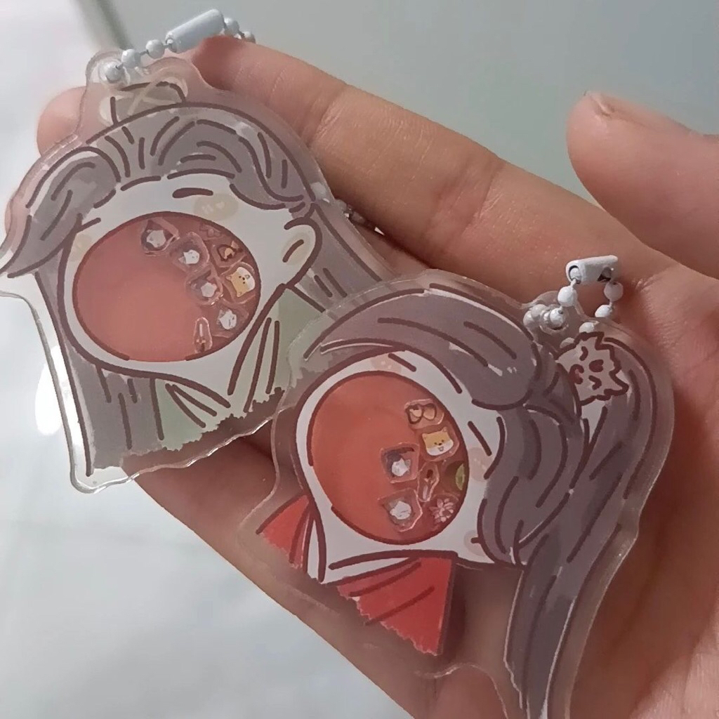 Acrylic Keychain Q Version Li Lian Hua | Li Xiang Yi | Lian Hua Lou | Mysterious Lotus Casebook | Ji
