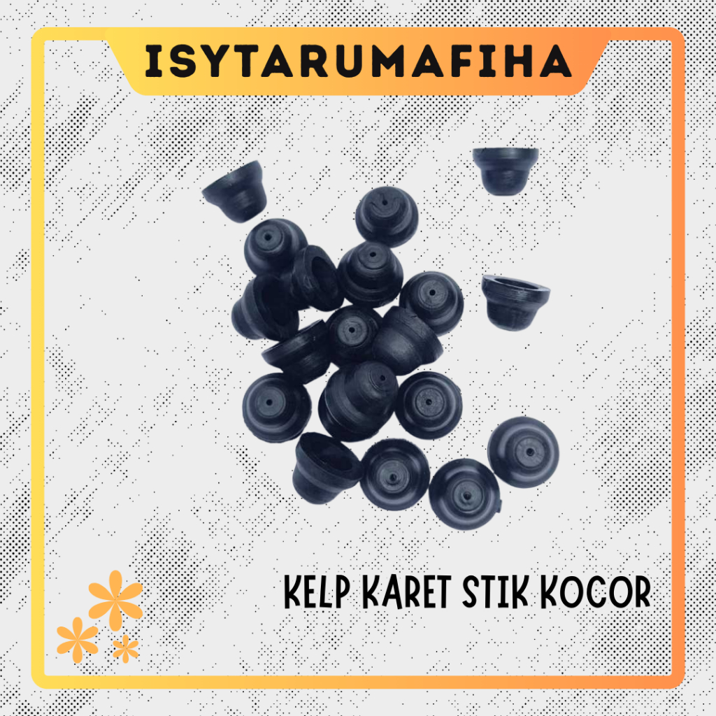 klep karet stik kocor besar