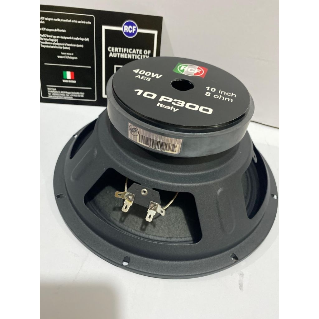 SPEAKER RCF 10 inch RCF 10P300 Italy ORIGINAL 400 Watt