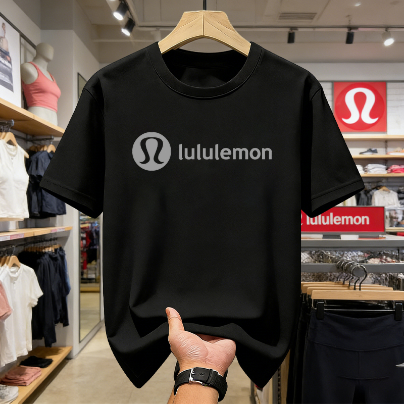 Kaos Pria Wanita Lululemon Style – T-Shirt Premium Katun Adem Casual Fashion