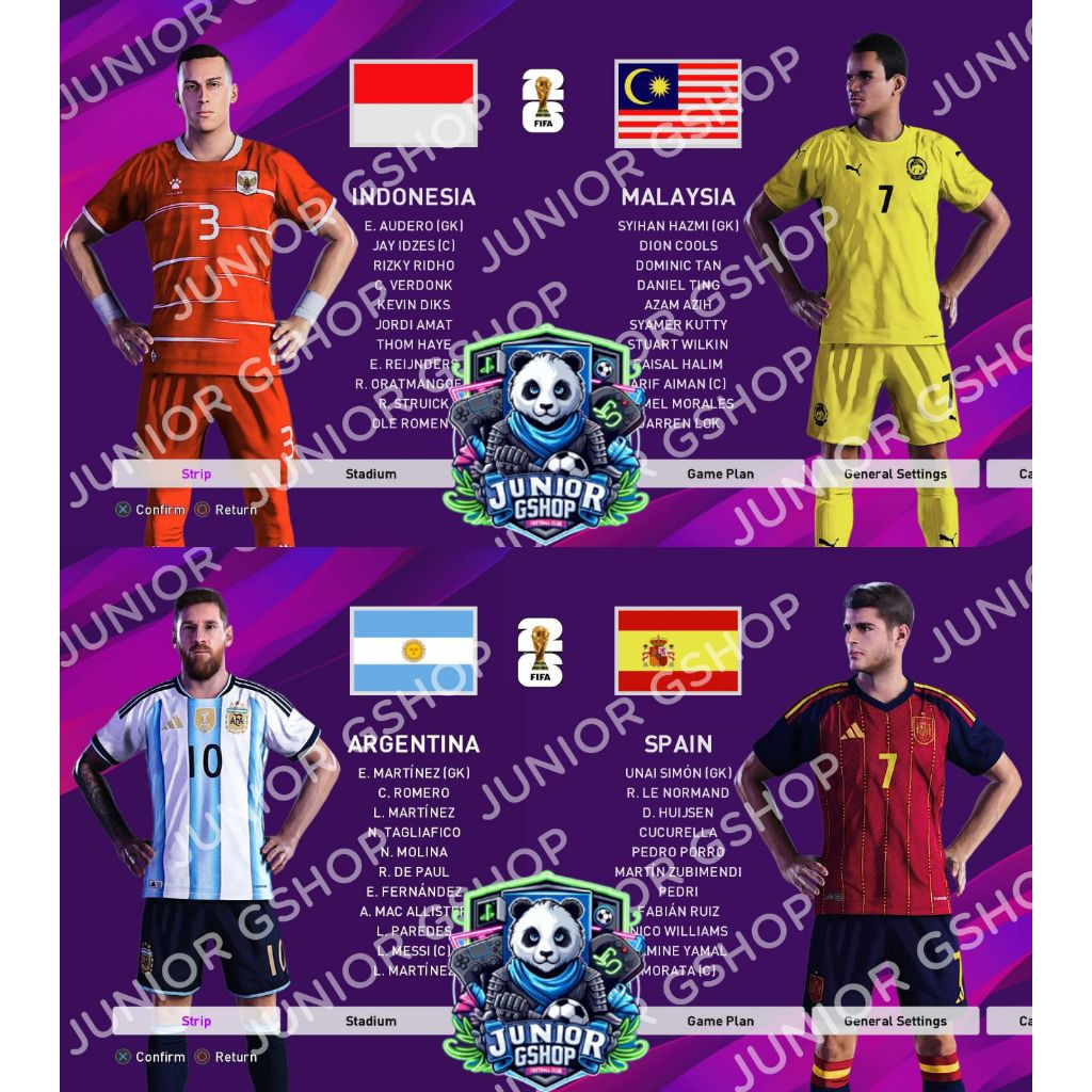 OF PATCH PES 2020 UPDATE TERBARU PS4 & PS5 ORIGINAL ONLY (Bukan utk PS4 Bajakan/HEN)